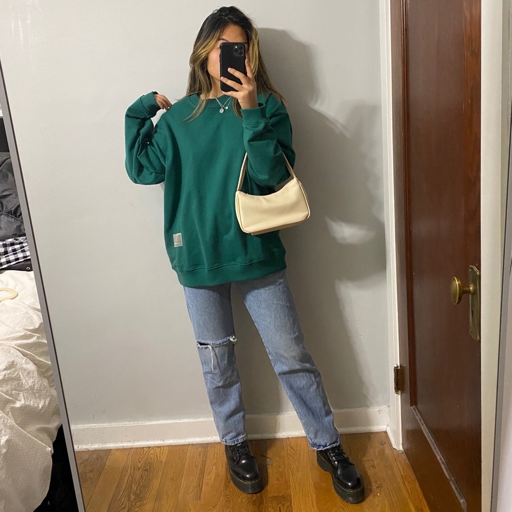 Light beige bag